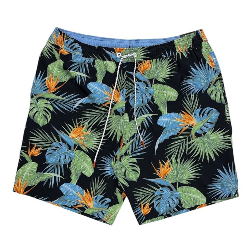 Bonobos Men's 9" Inseam Stretch Mesh Interior Lining Swim Trunk - Black